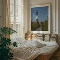 thumbnail image 4 of Lighthouse and Boardwalk 02 - Fire Island New York Photography Lighthouse Coastal Nature Scenic Architecture Boardwalk Travel Poster Unframed Wall Art Print 22 x 28 inches, 4 of 13