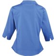 thumbnail image 2 of Premier- Camisa lisa de manga 3/4 (Azul), 2 of 2