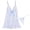 White, variant on Sheer Mesh Babydoll Top and Matching Thong Set (Women)