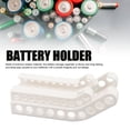 thumbnail image 3 of Wall Mounted Battery Holder, 14x6cm Plastic Battery Storage Organizer with a Top Loading and Bottom Retrieval System, 3 of 7