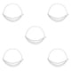 thumbnail image 2 of Jumpingount Cinturón de mujer Vestido Decoración Accesorio de moda Adorno corporal para mujer Dorado plata 5piezas Jumpingount CBP253164, 2 of 5