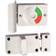 thumbnail image 4 of 1 juego de cerradura de puerta con indicador rojo y verde para baño público., 4 of 7