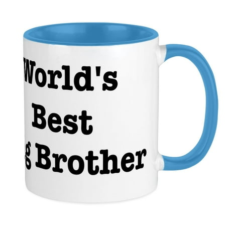 

CafePress - Worlds Best Big Brother Mug - Ceramic Coffee Tea Novelty Mug Cup 11 oz