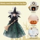 thumbnail image 4 of Muñecas de brujas de Halloween, decoración de trucos, juguete de bruja pequeña de 11 pulgadas, tema del Festival, 4 of 8