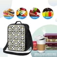 thumbnail image 4 of Zufioo Panda With Crown And Stars Insulated Lunch Bag,600D Polyester Oxford Fabric, Leakproof & Reusable Lunch Tote, Adjustable Shoulder Strap,Food Freshness Keeper with Utensils, 4 of 7