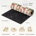 thumbnail image 3 of Washable Area Rugs 2.7x5 FT Rugs for Living Room Non-Slip Soft Non-Shedding Low-Profile Rectangle Fruits Green Palm Leaves Red Striped Large Rug Carpet for Bedroom Dining Room Home Decor, 3 of 8