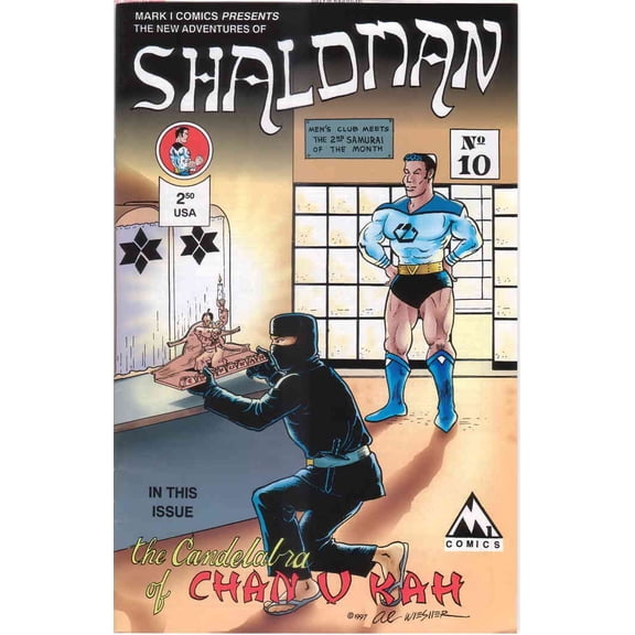 New Adventures of Shaloman #10 VF ; Mark 1 Comic Book