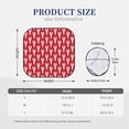 thumbnail image 2 of Kdxio Cartoon Lobster Print 2-Piece Sun Shade Front Windshield - Foldable Car Front Window Sunshades For Most Sedans Suv Truck, 2 of 6