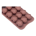 thumbnail image 4 of Molde Mainstays Silicón Forma de Corazón Chocolate, 4 of 4