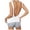 White, variant on GEWSEY Yoga Tank Tops for Women Loose Fit Workout Shirts Sexy Open Back Activewear Athletic Clothes Soft Sports Tank Top (White, L)