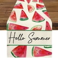 thumbnail image 4 of Fall Decor Outdoor Watermelon Welcome Summer Garden Flag 12.5, 4 of 8
