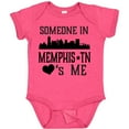 thumbnail image 3 of Inktastic Memphis Tennessee Someone Loves Me Skyline Boys or Girls Baby Bodysuit, 3 of 5