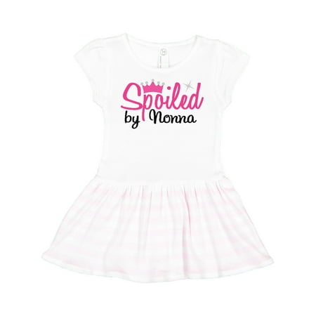 

Inktastic Spoiled By Nonna Gift Toddler Girl Dress