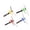 Y2-1, variant on Hand-Powered Pull-String Helicopter Toy for Kids 360° Rotating Flying Airplane Outdoor Indoor Play Party Favors Classroom Prizes Goodie Bag Fillers 2PCS Assorted Colors,Random color 2PC