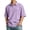 37-Light Purple, variant on Mens Golf Polo Shirts Short Sleeve Casual Banded Bottom Stretch Classic Fit Solid T-Shirts Yellow XL
