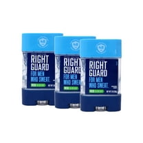 Right Guard, For Men Who Sweat, Odor Defense, Antiperspirant/Deodorant Clear Gel, Sport Edition, Fresh, 3 OZ (Pack of 3)