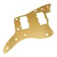 thumbnail image 5 of de guitarra de estilo vintage de guitarra Scratch Accesorios de guitarra eléctrica Oro Yuyangstore Placa de rasguño de golpeador, 5 of 8