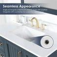 thumbnail image 6 of Isla 42" Single Bathroom Vanity Set in Classic Blue and Aosta White Composite Stone Countertop without Mirror, 6 of 12