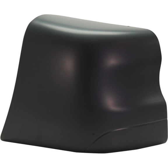 BUMPER END Compatible with 2002-2011 Freightliner Columbia Front, Left Driver Plastic Painted Black