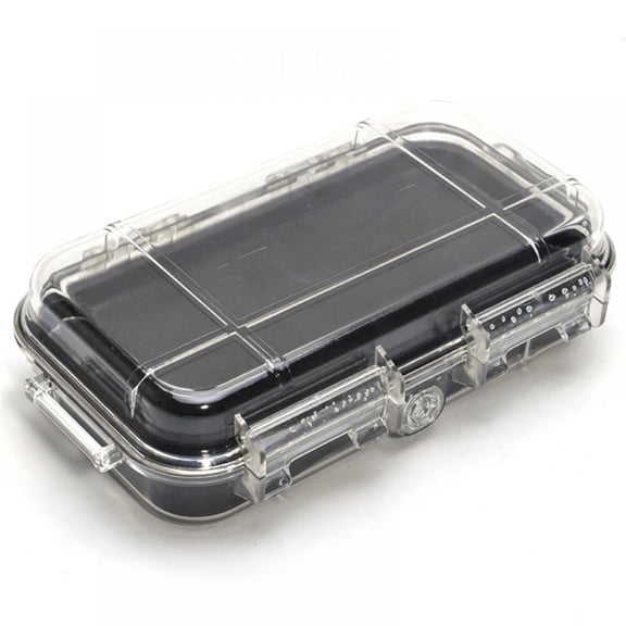 Plastic Waterproof Shockproof Box Outdoor Waterproof Airtight Survival Case Storage Case Floating Hard Shell Wet Dry Box Carry Box Container Marine Fishfinder Case