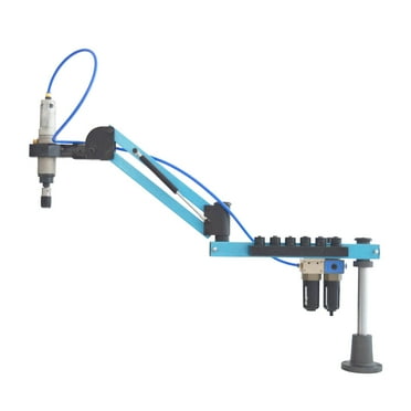 INTSUPERMAI M3-M16 Pneumatic Tapping Drilling Machine Vertical Blue