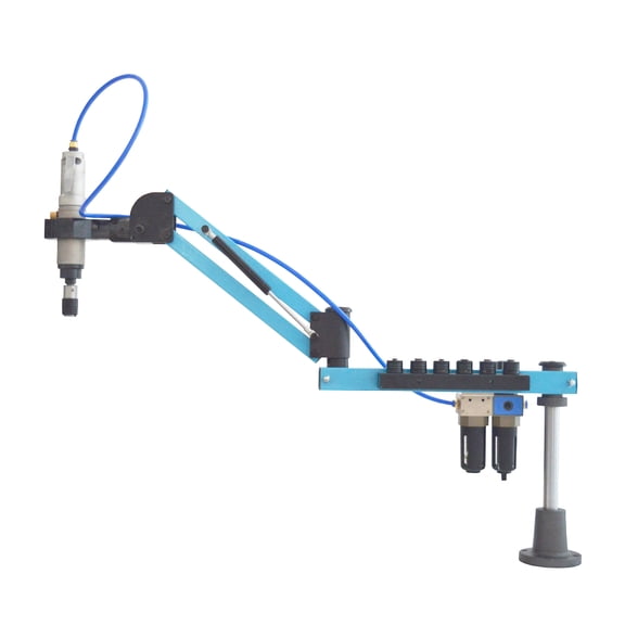 INTSUPERMAI M3-M16 Pneumatic Tapping Drilling Machine Vertical Blue