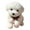 03-White, variant on Cute Plush Toy Puppy Toy Simulation Pet Dog Children's Dog Toy Can Walk, Bark and Wag- Its Tail