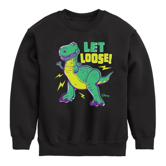 Toy Story - Let Loose - Toddler & Youth Crewneck Fleece Sweatshirt