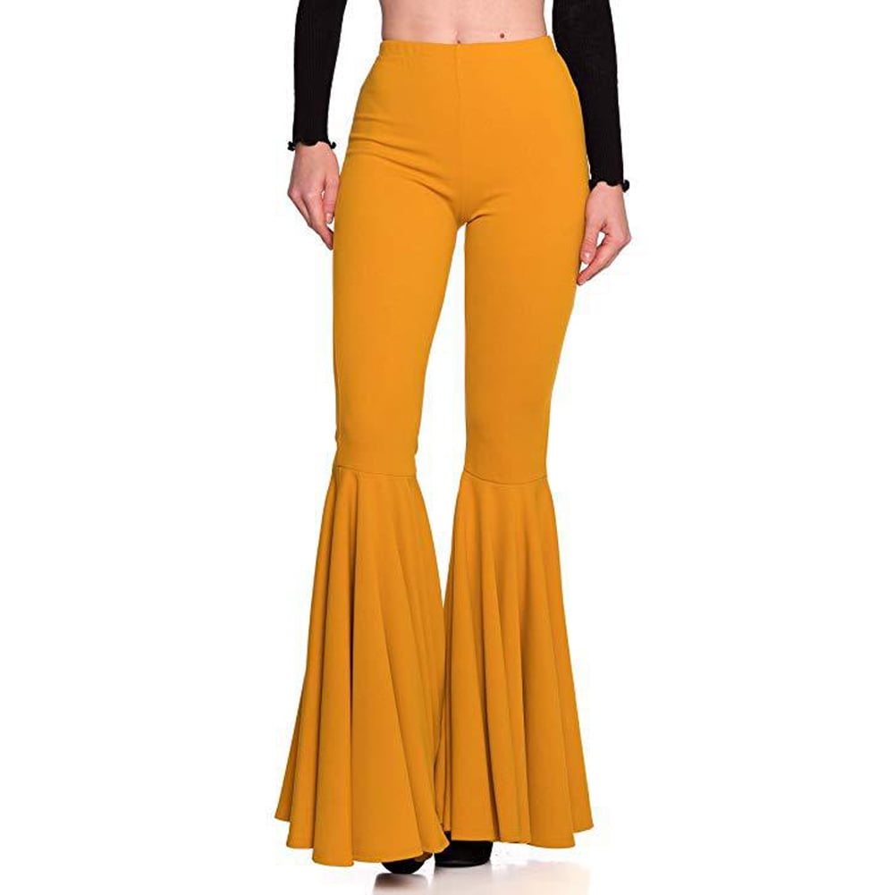 tight flare trousers