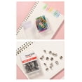 thumbnail image 4 of Paper Clips Clips Colored Clips Set Assorted Sizes Paperclips Paper Clamps Bands for and School Supplies Document Organizing, 4 of 8