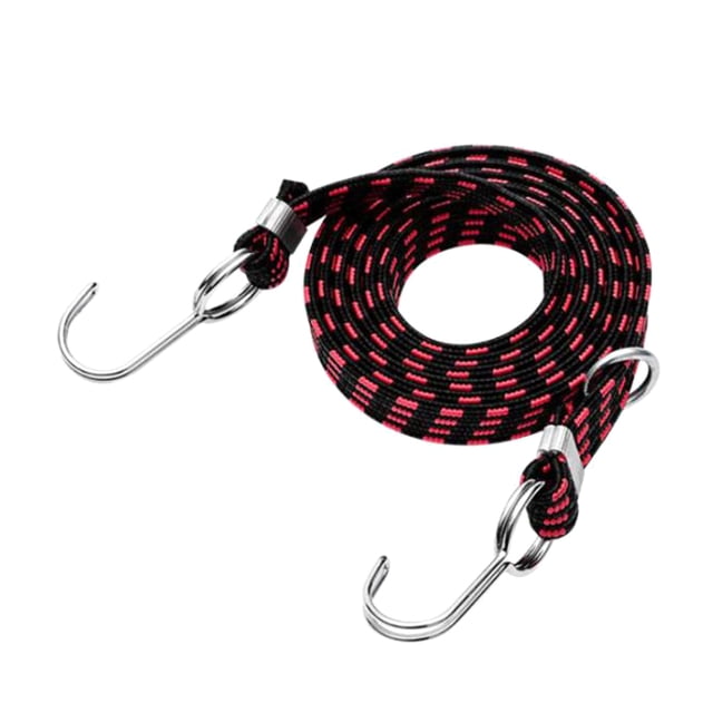 Correa elástica para bicicleta de motocicleta Sunnimix color rojo 100-300cm