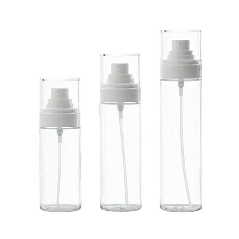 5Pcs 30ml-100ml Mini Portable Spray Bottle Travel Size Fine Mist Spray  Refillable Travel Containers For Perfume Hairspray Lotion - AliExpress