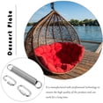 thumbnail image 2 of Miangastore Hammock Chair Hanging Swing Spring Heavy Duty Steel Swing Spring for Home, 2 of 8