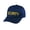 Dark Navy, variant on Graphic Embroidered Cap, Adjustable 6-Panel Cotton Twill, Navy with White Border