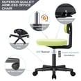 thumbnail image 4 of JOINSUN Desk Chair with Lumbar Support & Adjustable Height, 200 lb. Capacity, Green, 4 of 10