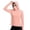 Rose Gold, variant on OVAFBAU Womens Long Sleeve Sun Protection Shirt Workout Hiking Hoodie Tops Women's Hooded Masks Long Sleeve Thumb Hole Sun Shield Tops