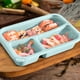 thumbnail image 2 of Caja de Almuerzo de Bento Box con 3 Compartimentos para Ensalada de Fruta, Caja Fuerte de Microondas Y Reutilizable, Caja de Almuerzo de Escuela Secundaria, 2 of 6