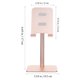 thumbnail image 2 of unbranded Soporte Estable Para Móvil Y Tablet De Aluminio Dorado Ideal Para Ver Videos Y Transmisiones, 2 of 7