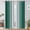 Ombre Green, variant on DaShan Orange and Blue Ombre Blackout Curtains 84 inch length 2 Panels,Room Darkening Grommet Drapes for Bedroom,52x84 Inches
