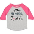 thumbnail image 3 of Inktastic My Nonna Loves Me Girls Girls Toddler T-Shirt, 3 of 5