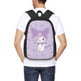 thumbnail image 6 of Kuromi Cartoon 3d Printed Backpack Character Kawaii Backpacks Lightweight Large Capacity Casual Travel Backpack Laptop Bag Gifts, 6 of 9