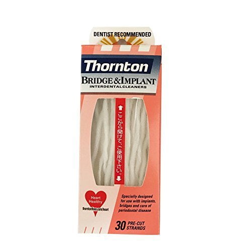 ProxSoft () Bridge/Implant Cleaners X30 by, Threader Floss ProxySoft (Thorntons) Floss for