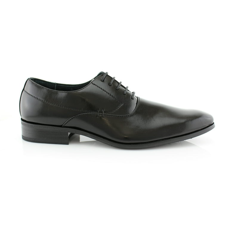 Delli Aldo Frank M19121PL Men s Dress Shoes for Work or Everyday Wear Black 9.5