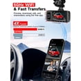 thumbnail image 2 of Dash Cam LECTRUS 4K de 3 canales, WiFi frontal, interior y trasero, 64 GB, 2 of 9