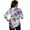 Purple multi, variant on Alfred Dunner Womens Asymmetrical Watercolor Flower Top