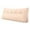 Beige, variant on Wedge Triangular Headboard Pillow for Bed and Sofa, Soft Corduroy Bed Rest Cushion with Cotton Filling, Back Support Reading Pillow