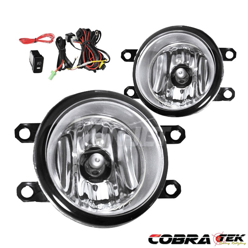 Wiring Kit Included 2005-2011 Toyota Tacoma Fog Lights Clear 