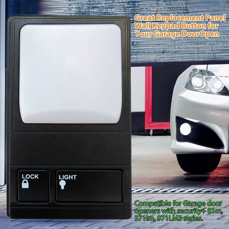 Fupeen Garage Door Opener Control Panel – Multi-Function Wired Wall Keypad Replacement For 78LM
