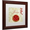 thumbnail image 2 of Trademark Fine Art "Tartes Francais, Strawberry" Canvas Art by Color Bakery White Matte, Wood Frame, 2 of 4