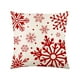 thumbnail image 2 of Funda de Almohada Navideña de Lino de 45 X 45 Cm (17,71 X 17,71 Pulgadas). Ideal para Decoración Navideña y de Invierno. Funda de Almohada Apta para Sofás y Otros Artículos Del Hogar., 2 of 6